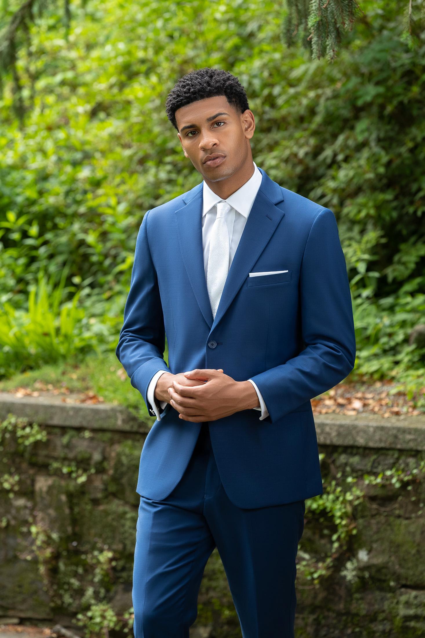 French Blue Dante Baryames Tuxedo